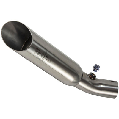 VOODOO SINGLE SHORTY SLIP-ON EXHAUST POLISHED VECBR6F4IK1P