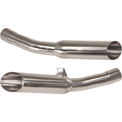 VOODOO SLIP-ON KAW POLISHED DUAL ZX14 VEZX14K6P