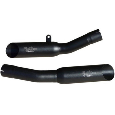 VOODOO SLIP-ON KAW BLACK DUAL ZX14 VEZX14L2B