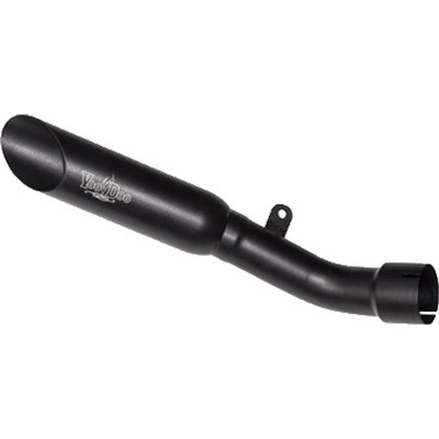 VOODOO SLIP-ON SUZ BLACK SINGLE CONVERSION GSX-R1000 VEGSXR1K7B