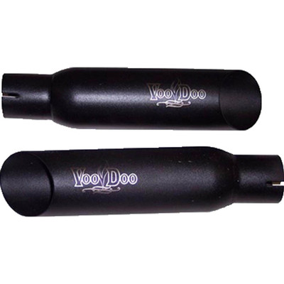 VOODOO SLIP-ON SUZ BLACK DUAL HAYABUSA VEBUSAK1B