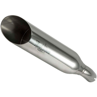 VOODOO SHORTY SLIP-ON EXHAUST POLISHED VER3L5P
