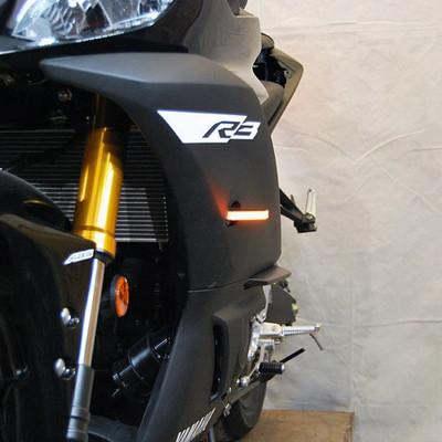 NEW RAGE CYCLES FRONT LED TURN SIGNALS YAM R3-FB-BO