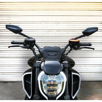 NEW RAGE CYCLES FRONT LED TURN SIGNALS DUC DV4-FS