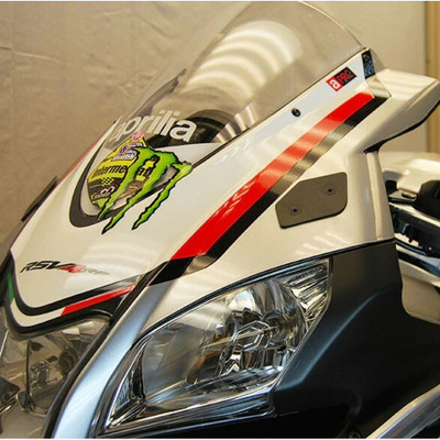 NEW RAGE CYCLES MIRROR BLOCK OFF PLATES APR RSV4-MBO