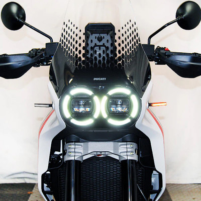 NEW RAGE CYCLES FRONT LED TURN SIGNALS DUC DESERTX-FB