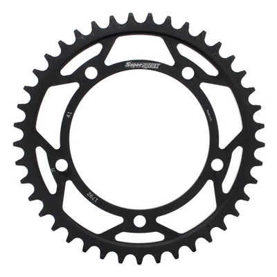SUPERSPROX REAR SPROCKET STEEL 41T-525 BLK SUZ RFE-1792-41-BLK