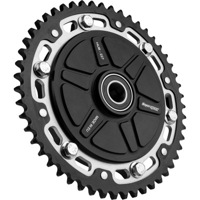 SUPERSPROX CUSHDRIVE CONVERSION 51T SPROCKET BLK SIL BLK