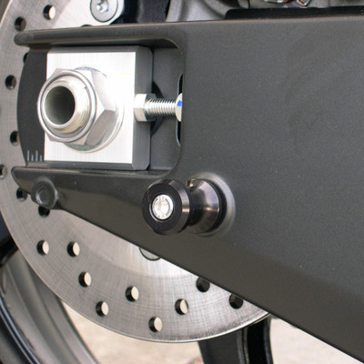 DMP SWINGARM SPOOLS BLACK 8MM 200-2101
