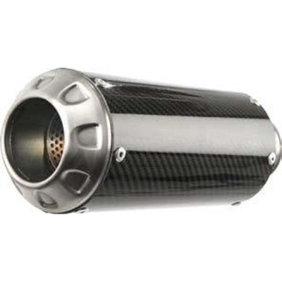 HOTBODIES MGP EXHAUST SLIP-ON CARBON FIBER STAINLESS END CAP 21401-2404