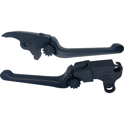 PSR ANTHEM LEVER SET BLACK CVO FLHX/FLTR23-26 FLHX/FLTR24 12-00667-22