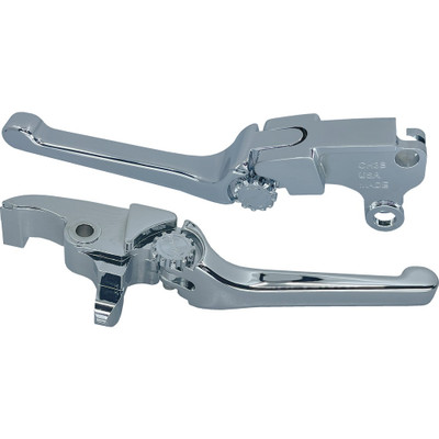 PSR ANTHEM LEVER SET CHROME CVO FLHX/FLTR23-26 FLHX/FLTR24 12-00667-20
