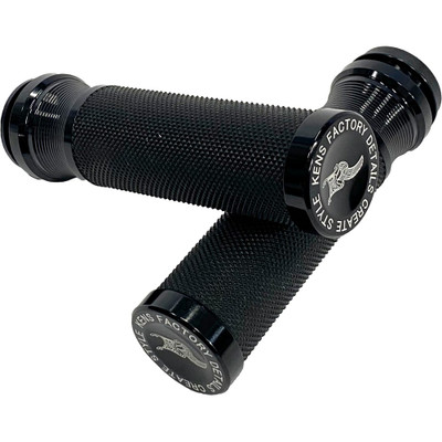 KENS FACTORY NL GRIPS FINE KNURL TBW 1" KFG-01