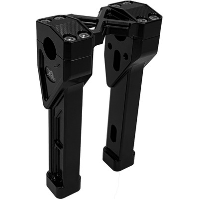 KENS FACTORY NL 1" X-RISER 8" STRAIGHT BLACK KFR-02