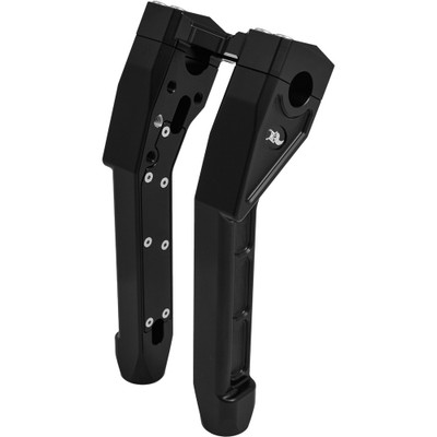 KENS FACTORY NL 1-1/8" X-RISER 10" PULL BACK BLACK KFR-03-1.125