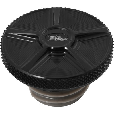KENS FACTORY NL GAS CAP FIVE BLACK RACHET SCREW RH KFC-12