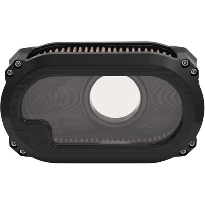 KENS FACTORY NL TC AIR CLEANER W/GLASS BLACK W/BLACK NXT-03B