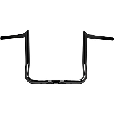 BAGGERNATION 16" MONKEY BAGGER BARS BLACK `86-23 FLH/FLT MBB125-16 B