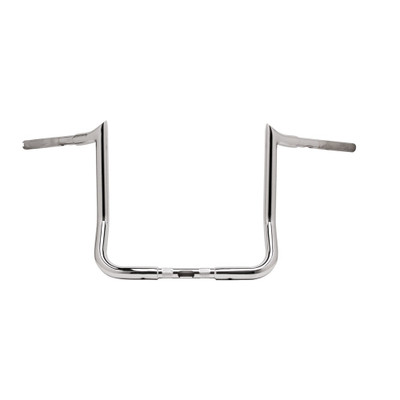 BAGGERNATION 10" MONKEY BAGGER BARS CHROME `86-23 FLH/FLT MBB125-10 C