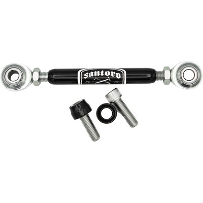 SANTORO FABWORX SHIFT LINKAGE MID-CTRLS BLACK M8 SOFTAIL SF30031