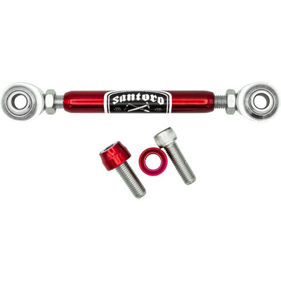 SANTORO FABWORX SHIFT LINKAGE MID-CTRLS RED M8 SOFTAIL SF30032