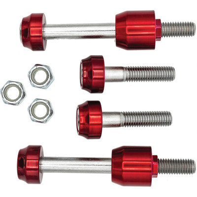SANTORO FABWORX WAY KOOL SHOCK MOUNT RED DYNA 09-17 SF40002