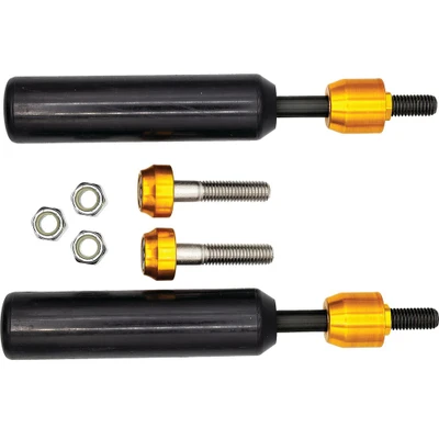 SANTORO FABWORX SHOCK MOUNT SLIDERS GOLD DYNA 09-17 SF50003