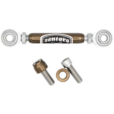 SANTORO FABWORX SHIFT LINKAGE MID-CNTRL BRONZE M8 SOFTAIL SF30026