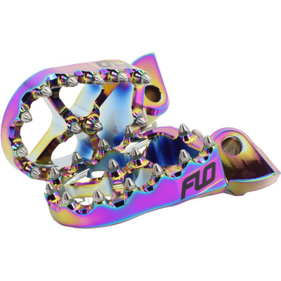 FLO MOTORSPORTS PRO SERIES FOOT PEGS JET FUEL FPEG-795-4JET