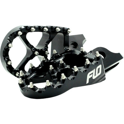 FLO MOTORSPORTS PRO SERIES FOOT PEGS BLACK FPEG-793-2BLK