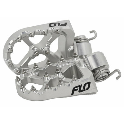 FLO MOTORSPORTS FLO FOOTPEG LOW SILVER 12MM DOWN HUS/KTM/GAS LOW-795-2S