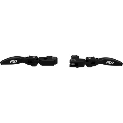 FLO MOTORSPORTS SHORTY MX LEVER SET BLACK 96-17 DYNA SHORT HD-807