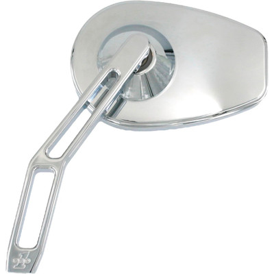 PRO ONE MICRO MIRROR V2 CUT STEM LEFT CHROME 102100