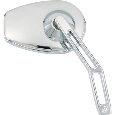 PRO ONE MICRO MIRROR V2 CUT STEM RIGHT CHROME 102110