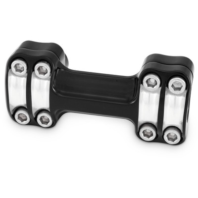 BURLY BRAND REAPER 1-1/2" RISERS 1" BAR ONE PIECE - BLACK MACHINED B12-8013BM