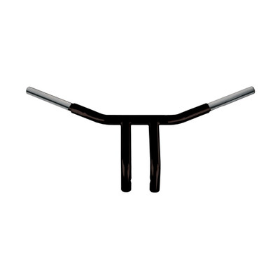 WILD 1 CHUBBY 6" LOW PROFILE DRAG BAR SATIN BLACK WO560B