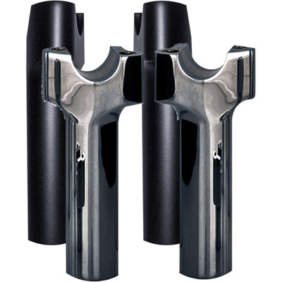WILD 1 CHUBBY 4.5" STRAIGHT RISERS BLACK WO526B
