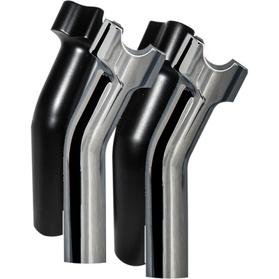 WILD 1 CHUBBY 5.5" PULLBACK RISERS CHROME WO527