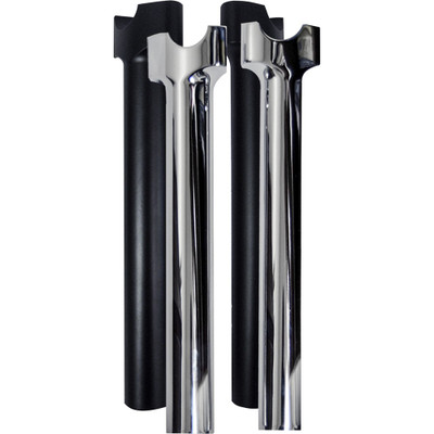 WILD 1 CHUBBY 9.5" STRAIGHT RISERS BLACK WO530SB