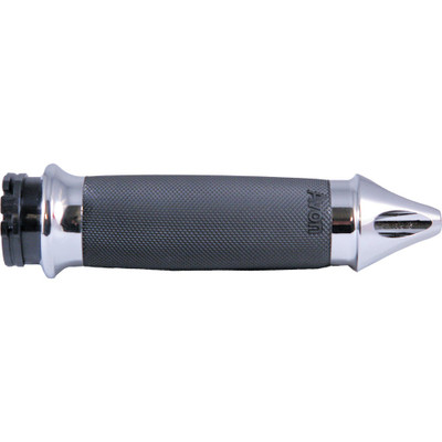 AVON CUSTOM CONTOUR GRIPS SPIKE TBW CHROME CC-85-CH-SPK-FL