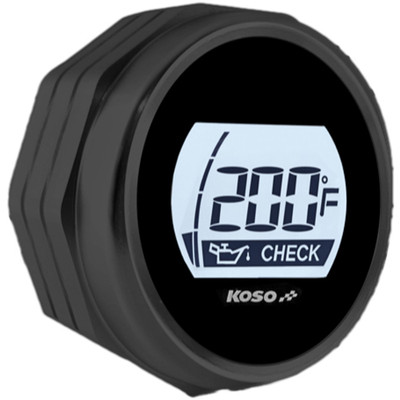 KOSO DIGITAL OIL DIPSTICK BLACK FITS 07-16 FLH/FLT BA053001