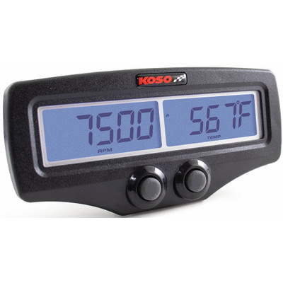 KOSO Dual EGT Gauge w/RPM & Water Temperature Probe Kit