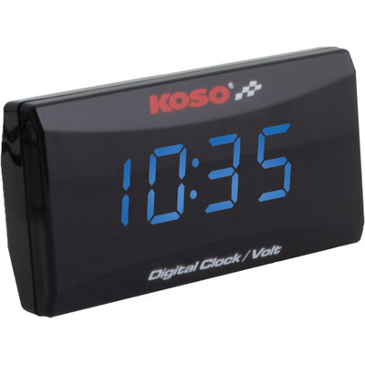 KOSO Super Slim Clock/Volt Meter