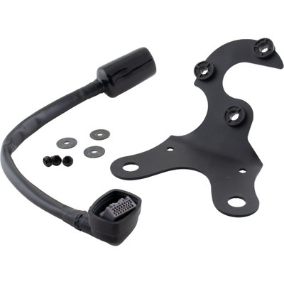 KOSO DL-04B SPEEDO BRACKET/WIRE KIT BLACK YAM BE077000