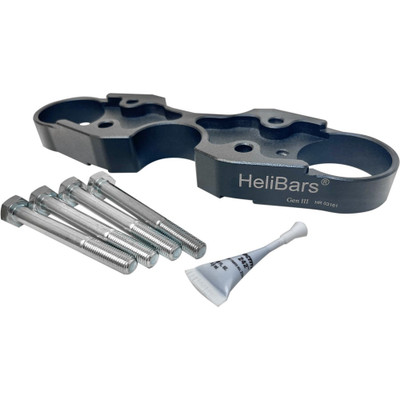 HELIBARS HANDLEBAR RISERS BLACK SUZ HR03161