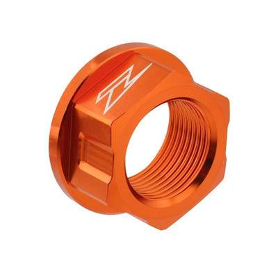 ZETA AXLE NUT M22X30-P1.5 H17 ORANGE ZE93-8083