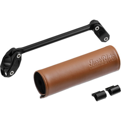 ZETA HANDLEBAR BAR PAD SET 165MM BROWN PAD W/185MM BRACE ZE47-9611