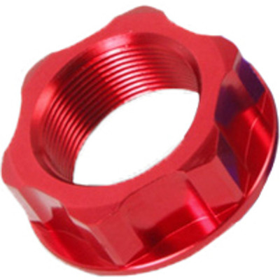 ZETA STEERING STEM NUT & BOLT RED M26X32-P1.0 H10 ZE58-2323