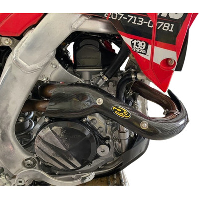 P3 HEAT SHIELD CARBON STK PIPE HON 205076