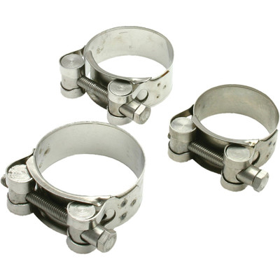 DRC STAINLESS EXHAUST CLAMP 36MM-39MM D31-32-360